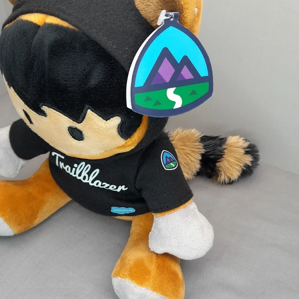 Salesforce Trailblazer Astro Raccoon Plush 8
